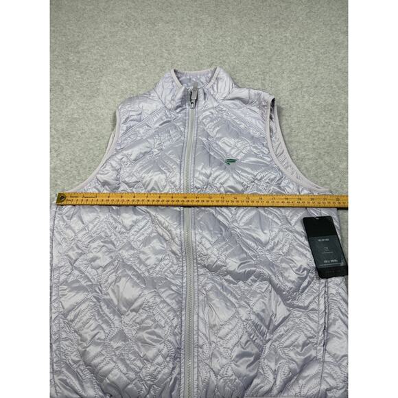 Fabletics Mens L Lilac Mist The Loft Vest Quilted NWT - Picture 6 of 15